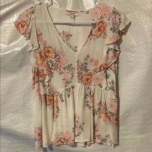 Women’s Andree V-Neck Floral Blouse